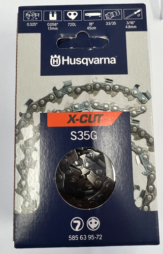 Husqvarna chainsaw chain cut - husqvarna,