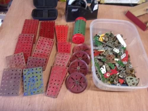 Meccano boiler pulleys - boiler,,