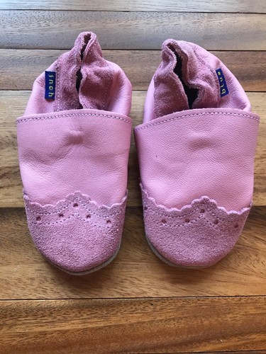 Inch blue leather suede pink - &,