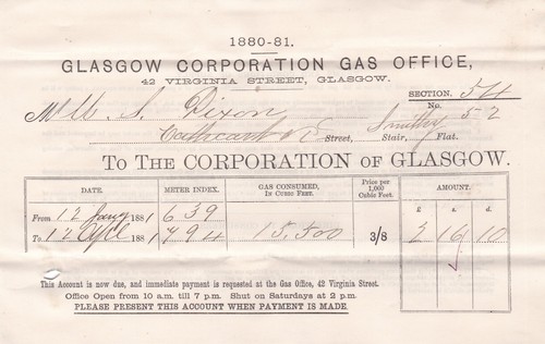 Glasgow corporation gas - glasgow,