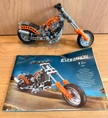 Meccano evolution 4200 chopper - meccano,