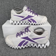 Reebok Trainers Womens UK 4 Zig Tech Running Gym Training Shoes Ladies EUR 37