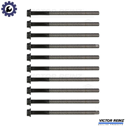 Cylinder head bolt set - head,