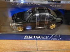 Autoart 1/18 Scale Diecast  - Boxed Subaru New Age Impreza WRX STi Black