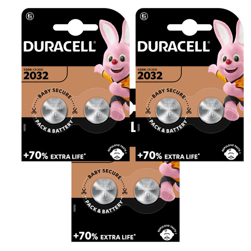 Duracell 2032 battery - duracell, cr2032