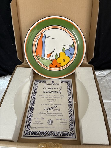 Clarice cliff poplar - poplar, plate