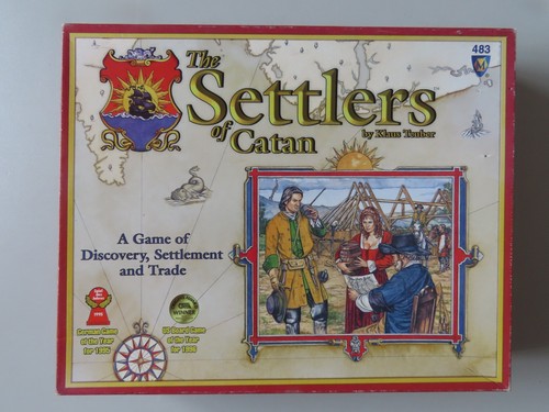 The settlers catan board - catan,