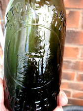 DEEP GREEN BEER BOTTLE - CRATE