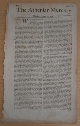 1694 original the athenian - 1694,