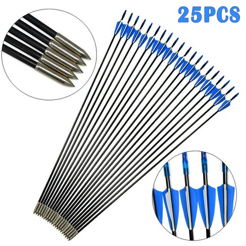 25pcs fiberglass archery - 31",