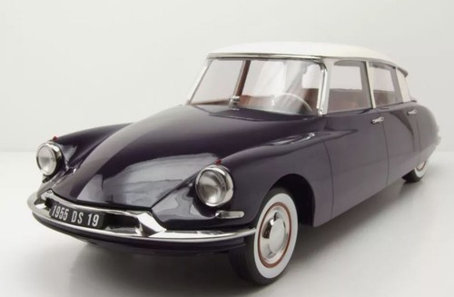 Norev 1955 eggplant car - norev, with