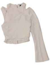 Zara Womens Crop One Shoulder