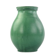 CH Brannam, Large Vase, Green