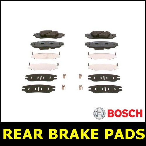 Brake pads rear - rear, fits
