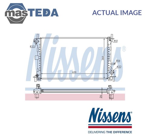 62052 engine cooling radiator - 62052,