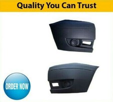 Ford Transit Front Bumper Corner End No Lamp Hole Pair Left & Right 2006-2014