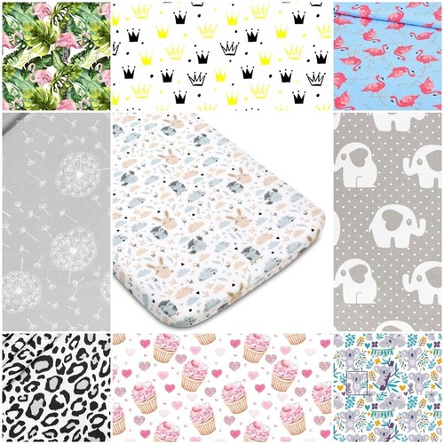 Cot fitted sheet patterned bed - patterned,