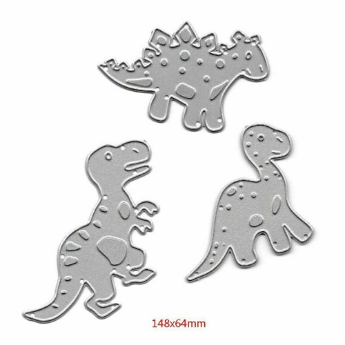 Dinosaur baby metal cutting - baby,