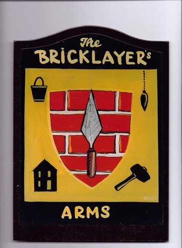 Fun mini pub sign bar - pub,
