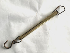 Salter Vintage Brass Spring