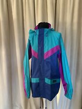 Cagoule Vintage Peter Storm Long Jacket Coat  Blue Pink Green
