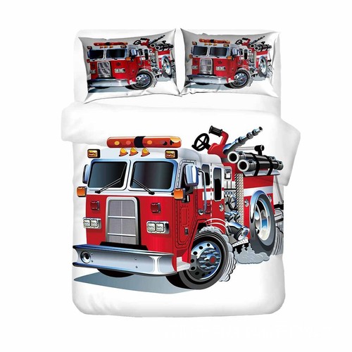 Cartoon fire engine kids - cartoon,