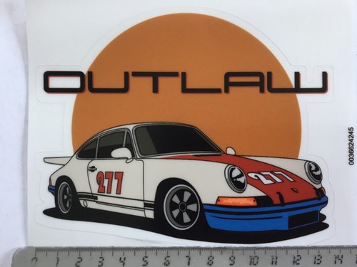 Sticker decal porsche - /,