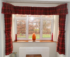 Red & Brown Shabby Chic hand