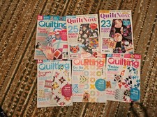 Various Quilting & Patchwork Magazines Bundle X6