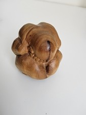 Hand Carved Wooden Weeping