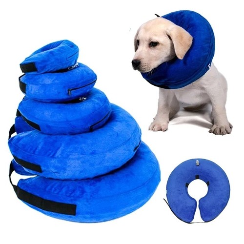 Dog cat inflatable collar - dog, soft