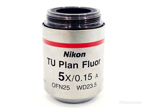 Nikon plan fluor 0 - tu, 5x/0.15