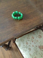 Lola Rose Chuncky Green Cuff Bracelet ( unsure of stone ) purchased from QVC