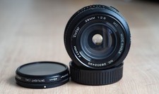 OLYMPUS OM FIT VIVITAR 28mm