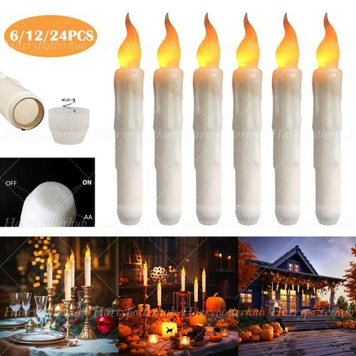 24pcs flameless flickering - flameless, led