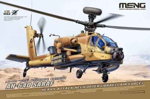 Meng model 64d - 1/35, ah-64d