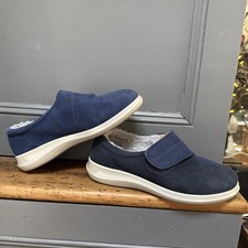 HOTTER BLUE WRAP FAUX FUR