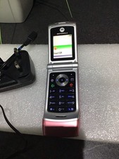 Motorola W377 Pink Silver Flip