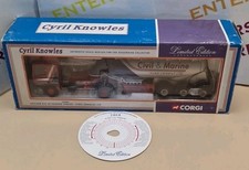 Corgi 75901 Leyland Daf 85 Powder Tanker Cyril Knowles Ltd Ed 1:50 Scale Boxed