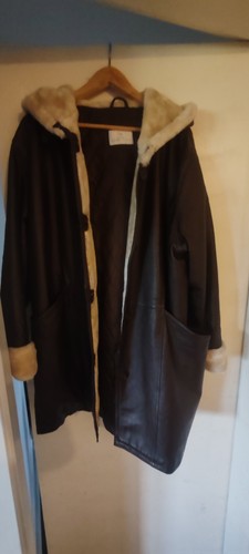 Vintage brown leather - brown,