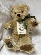 Merrythought Harrods Pure Mohair Bear 1985 14” Limited Edition Jointed + Tag