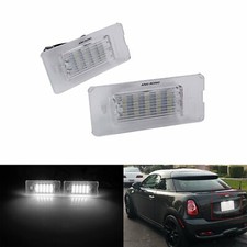 LED License Number Plate Light For Mini Coupe R58 2011-2015 Roadster R59 2012-15