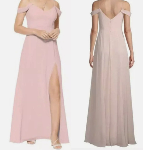 Bill levkoff dress blush - blush, petal