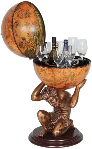 Globe bar wine - 33",