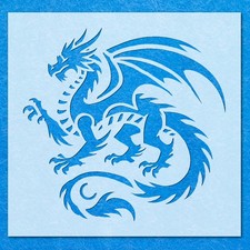 Dragon Mythical Stencil: Mylar