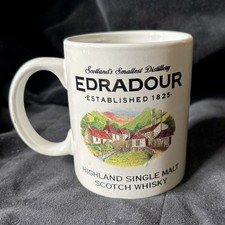Edradour Whiskey Scotlands Smallest Traditional Distillery Mug Glencairn Stonewa