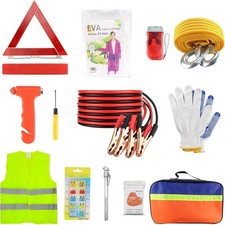 13Pcs Car Emergency Kit