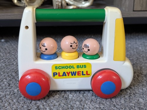 Playwell school bus - playwell, push-along