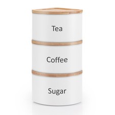 Stackable Canister Set of 3