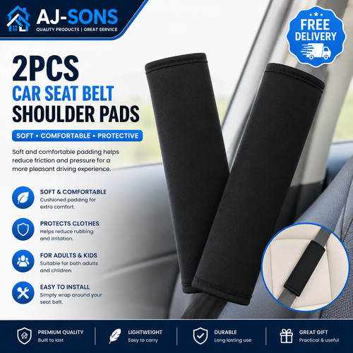 Car seat belt - car, pads